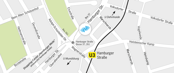 Wegbeschreibungskarte